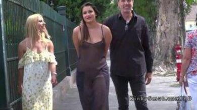 Watch couple fucked whore public full scene